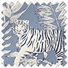 Tropical Wildcats, Indigo - Roller Blind